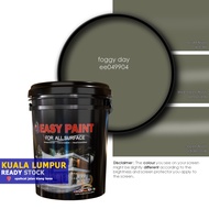 18 Liter - FOGGY DAY EE049904, Easy Paint All Surface for interior & exterior wall, wood and steel.
