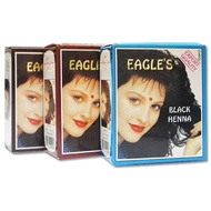 EAGLES HENNA RAMBUT/EAGLES BLACK/BROWN HENNA HAIR DYE COLOUR (6in a box)6x10g