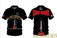 Scout Ranger 3D fully sublimated Polo T-shirt, open a new era of tactical customization