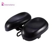 [Menolana] Split-pad Bike Seat Ergonomic No-nose Two-wheeler Saddle 24.6 Cm 17.5 Cm