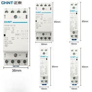 CHINT NCH8 20A 25A 40A 63A  Rail Household AC Modular Contactor for Home 2NO 2NC 1NO1NC 2NO2NC 4NO 2