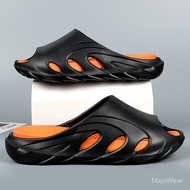 MajuWear selipar lelaki  nerdy slippers bread slippers house slippers antislip bohemian slippers Sli