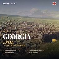 Georgia eSIM 10GB-20GB Data | Instant eSIM Delivery | 5G/4G High Speed | 30 Days | REDXTRAVEL.MY