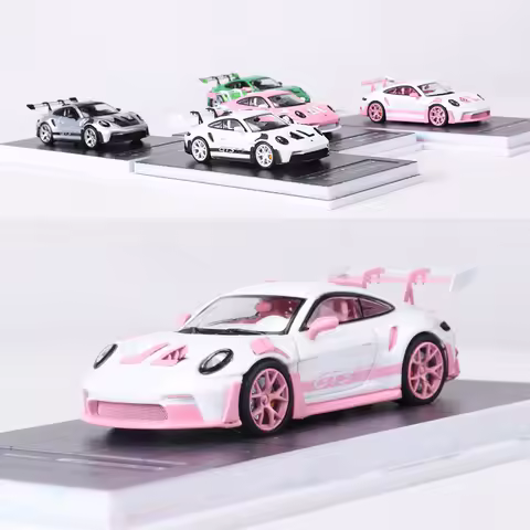 MJ 1:64 911 GT3 RS Alloy Model Car