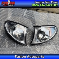 E46 Facelift Clear White Turn Signal Lights E46 Facelift Clear Front Turn Signal Set