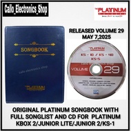 Original Platinum Songbook With Full Songlist And CD Volume 29 For Platinum KS-1/Junior Lite/Junior 