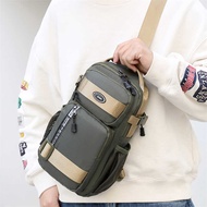 Large Capacity Chest Bag Men's Bag Shoulder Bag Messenger Bag Oxford Cloth Casual Men's Bag Backpack