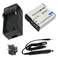 Battery + Charger for Casio NP-130, NP-130A and Casio Exilim EX-H30, EX-ZR100, EX-ZR200, EX-ZR300, E