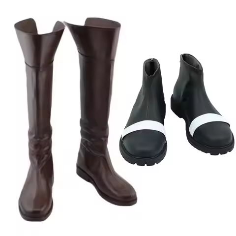 Anime Attack Eren Jaeger Ackerman Shoes Cosplay Boots custom made