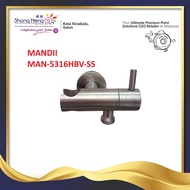 MANDII MAN-5316HBV-SS ANGLE VALVE WITH HOLDER