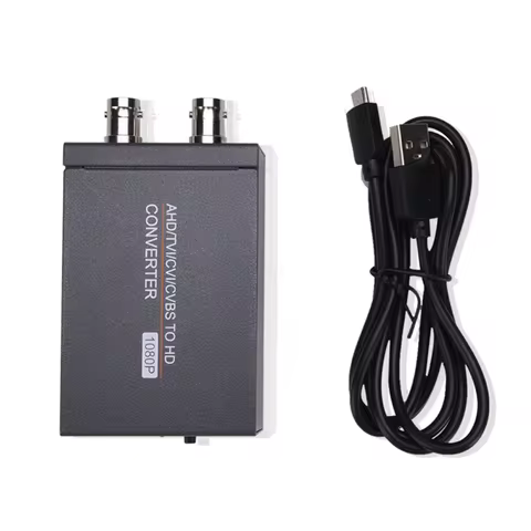 AHD/TVI/CVI/CVBS To HD-Compatible Converter Video Converter Adapter 720P/1080P 60HZ Camera Signal Tr