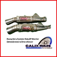 ㍿ ✁ Daeng Sai 4 Canister Only GP Warrior (38mm/51mm) w/ free silencer