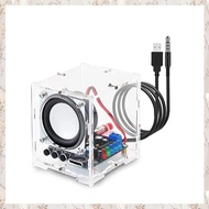 DIY Bluetooth Speaker Kit Portable Soldering Project Speaker Kit Audio Box for Adults Teenager Teach