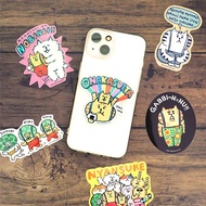[YUBU] MIND WAVE SHIBANBAN & GOROGORO Phone Case Sticker
