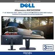 DELL Alienware AW3425DW | 34" WQHD | QD-OLED | 240Hz | 0.03 ms GTG | AMD FreeSync | Ultrawide Gaming