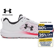 Under Armour Men's UA Charged Assert 10 Running Shoes - WHITE (111)
