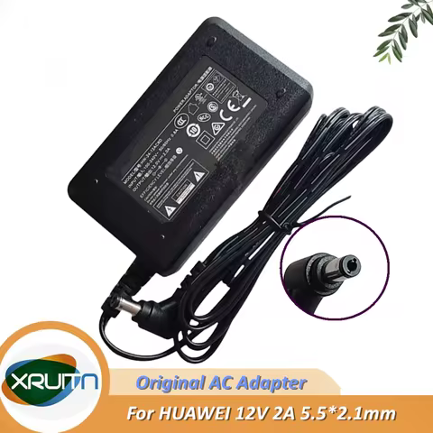 Original For HUAWEI AC Power Adapter HW-24-12AC8D 12V 2A 24W Charger Power Supply 5.5*2.1mm Genuine