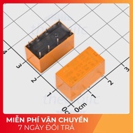 [2 Pieces]- HK19F-DC9V-SHG Relay 9VDC 1A SPDT 8 Pins Tech Components