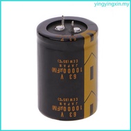 YIN 1 Pc  Electrolytic Capacitor 10000uF 63V 36x52mm