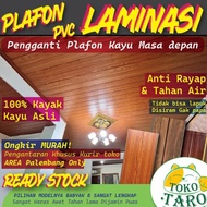 Plafon PVC LAMINATE KULIT KAYU Distributor Palembang