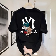 Outlets MLB 100% Cotton MLB T-Shirt Heavyweight Men's T-Shirt Wanita Graphic Tee - Official Cool Sho