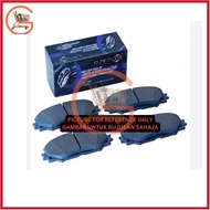 ISUZU D-MAX 2.5 RT50 2013> 8HD CHERVROLET COLORADO FRONT DISC BRAKE PAD OE USA BRAND ASIMCO CERAMIC 