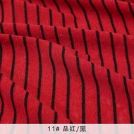 Linen Jersey Fabric Mercerized Cotton Blend Knit Fabric Stripe For t-Shirt Cool Cloth 50*150cm/Piece