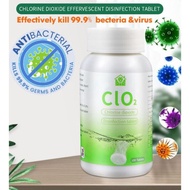 Chlorine Dioxide Disinfectant Tablet, CIO2/CLO2 , Effervescent
