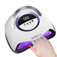 Lampu UV LED untuk kuku, lampu UV 200W untuk pengering pengilat kuku gel, lampu kuku profesional, la