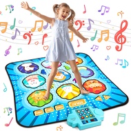 RenFox Dance Mat, Gifts Toys for Girls 3 4 5 6 7 8 Years Old, 8 Challenge Levels & 8 Demo Songs, Dan