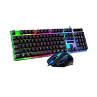 Very hot G21B Keyboard and Mouse Set (Black), 7-color Led, extremely quiet keys