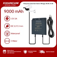 XIHANCAM UPS Mini Adaptor Power DC 12V Cadangan Baterai UPS Router Wifi Untuk Cctv WiFi Modem