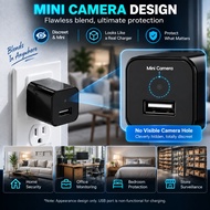 1080P HD Mini Camera charger Spy Hidden camera small wireless Motion Detection Spy CCTV Camera Pet