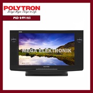 Polytron PLD 24V123 LED Semi Tabung 24 Inch Digital TV 24inch DVB-T2 - KHUSUS JABODETABEK