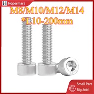 Hex Socket Cap Screw DIN912 Skru Allen Key Screw  SUS 316 Stainless Steel Grade A4-70  M8/M10/M12/M1