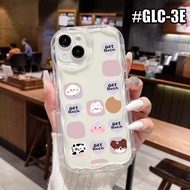 Case Wave Clear Softcase Gelombang Clear Gambar lucu GLC-3 Case Itel A50 Itel P65 4G Itel S25 Itel S