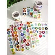 Reward roll sticker Roll of 500 Stickers Student Reward Round Stickers