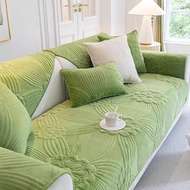 New Plush Sofa Cushion Cover 1 2 3 4 Seater L Shape Fabric Living Room Sofa Cushion Universal Sofa Cover Towel