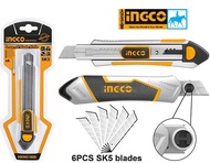 Dao Rọc Giấy SK5 Snap-Off Blade Knife TOTAL TG5121806 Tặng 6 Lưỡi