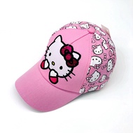 Junyeh Cotton Cartoon Kitty Cap 2-10 Years Girl Cat Baseball Cap Children Sport Hat Fashion Hats For