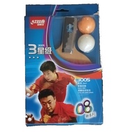 DHS 3005 Table Tennis Bat Kelawar Ping Pong L Series 3 Star Short Handle