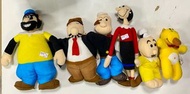 Popeye 大力水手 系列 毛公仔 SET OF 6 ( PA-0 )
