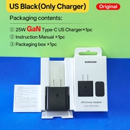 Mini GaN 25W 20W PD Charger Type C Wall Adapter Samsung Galaxy S25 S24 A36 Z fold 7 Filp 6 5 For iPh