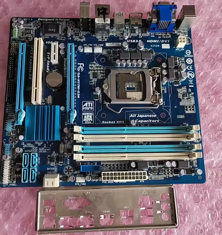 For Gigabyte GA-H77M-D3H Desktop Motherboard H77M D3H Mainboard 100% Tested OK