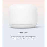 Google Nest WIFI Router (White-SG)-1 Pack Router Only