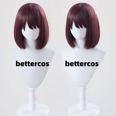 Megumi Kato Wig Game Chara Cosplay Wig Frisk Short Brown Bob Heat Resistant Synthetic Hair Anime Cos