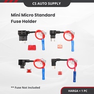 Add on Fuse Holder Mini Micro Standard (1pc) Add-A-Circuit Fuse Extension Car Tap Blade Holder Fuse 
