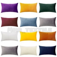 Premium suede sofa cushion cover measuring 30x50 cm 50x50 cm