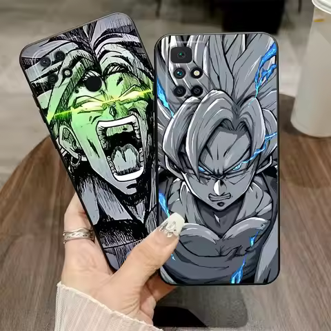 Anime D-Dragon Ball Son Goku Case for Xiaomi Redmi A1 A2 Plus A4 K40 K80 Pro 9 12C 10 A5 13C A3 14C 