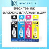 ORIGINAL EPSON T664 664 T6641/ 6642 / 6643 / 6644 INK. T664 664 FOR PRINTER L120 L210 L360 L405 L565